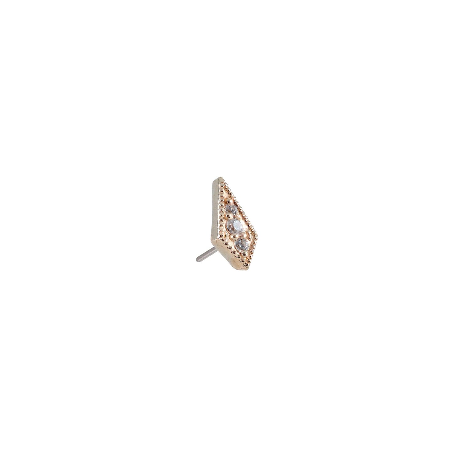 Divinity Metals 14k Solid Gold Threadless Pura Vida Ends