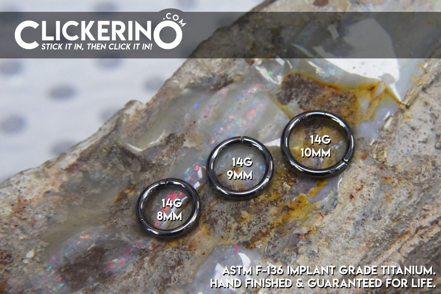 Clickerino Titanium Clickers