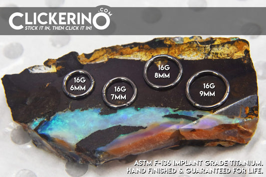 Clickerino Titanium Clickers