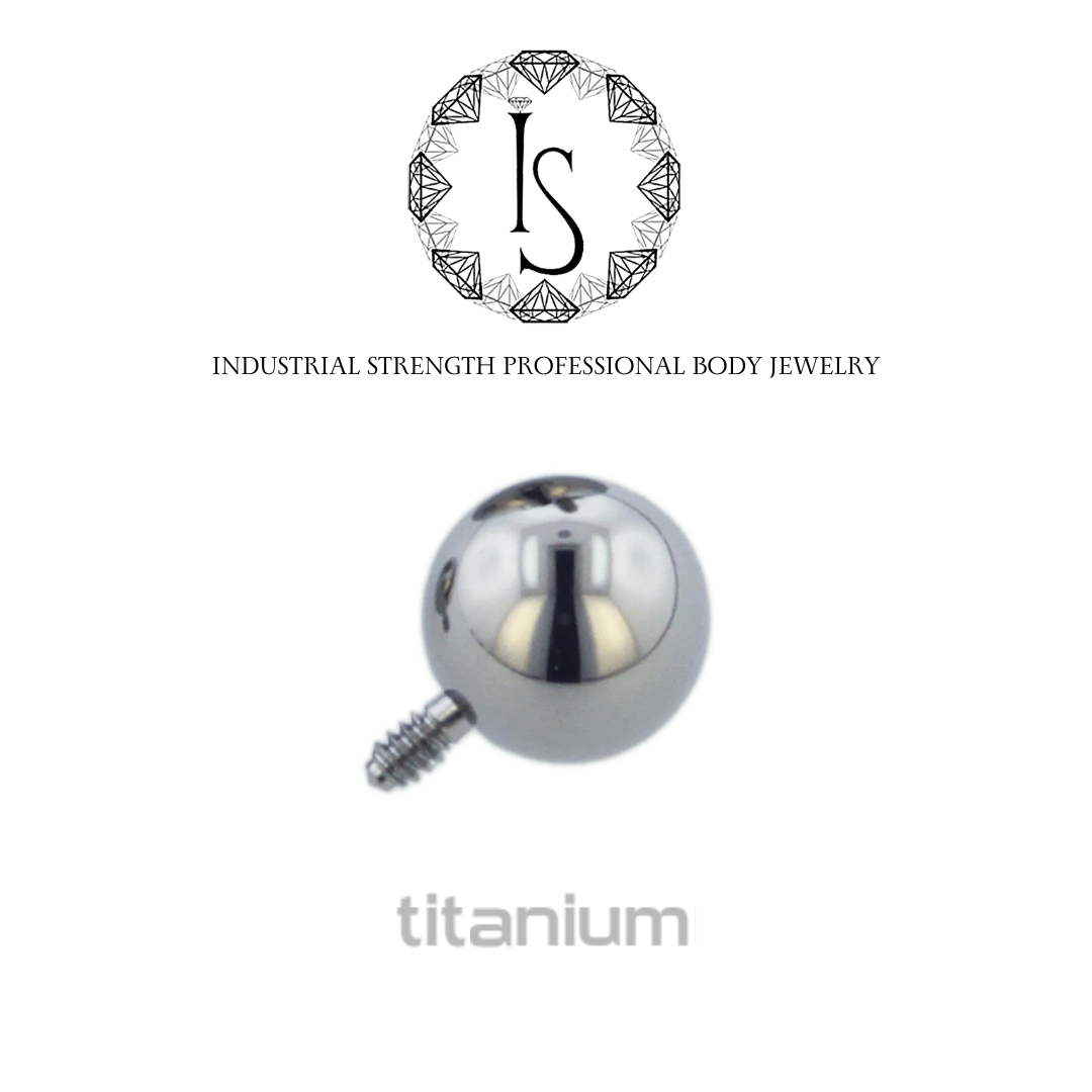 Industrial Strength Titanium Threaded Ball Ends