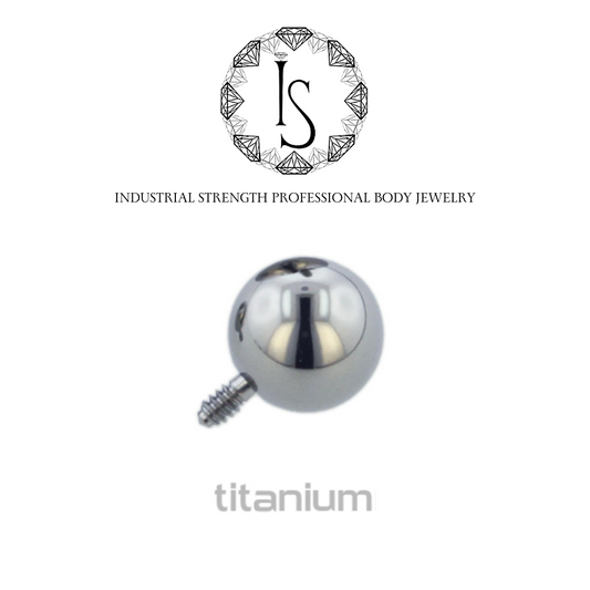Industrial Strength Titanium Threaded Ball Ends