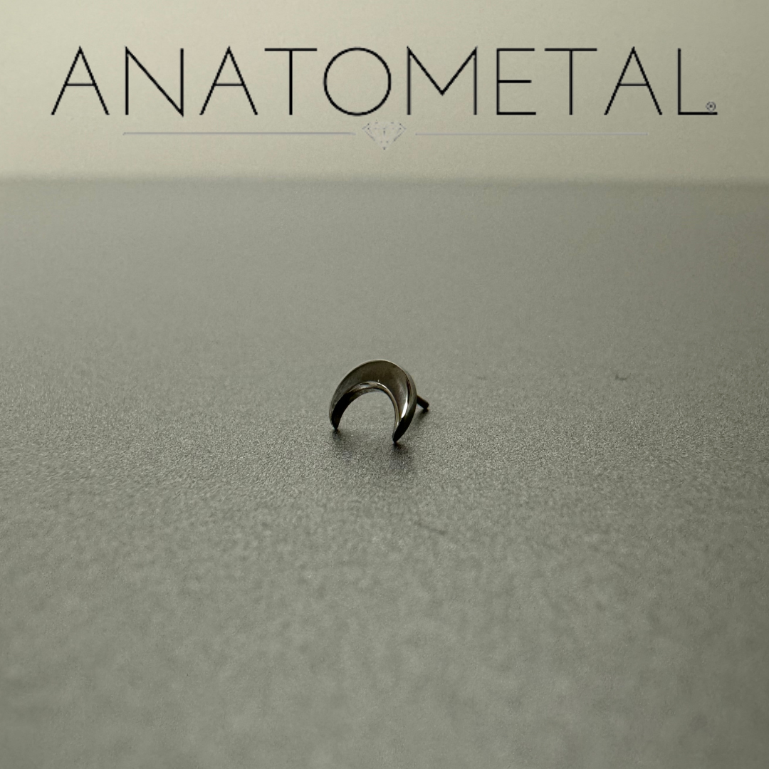 Anatometal Titanium Moon Ends