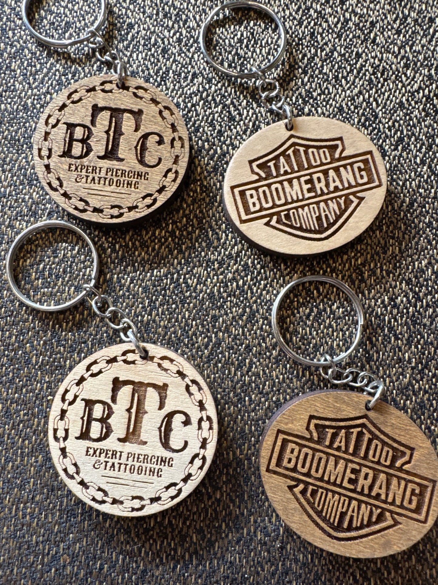 Boomerang Keychain