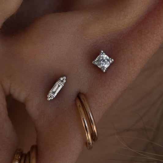 Divinity Metals 14k Solid Gold Threadless Del Rey Ends