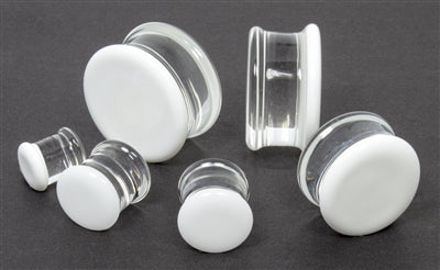 Glasswear Studios 1"-28mm Double Flare ColorFront Plugs