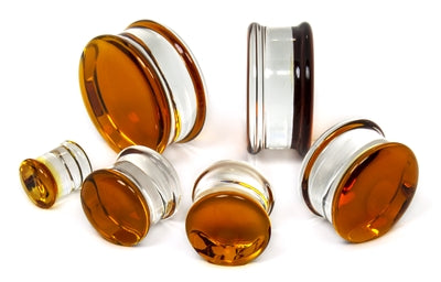 Glasswear Studios 9-12mm Double Flare ColorFront Plugs