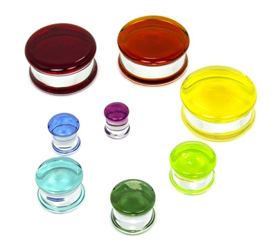 Glasswear Studios 34-40mm Double Flare ColorFront Plugs