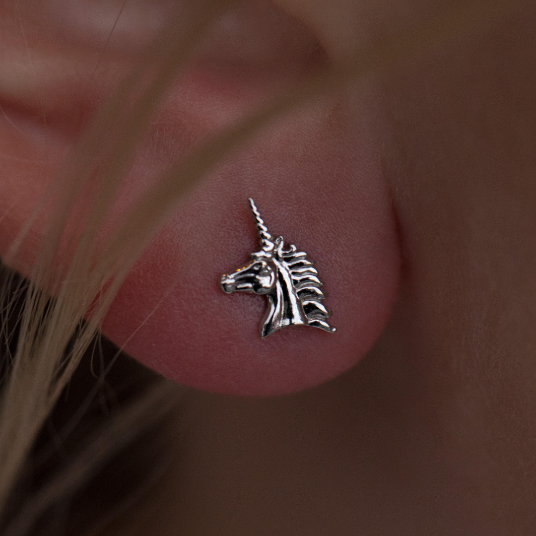 Divinity Metals 14k Solid Gold Threadless Unicorn Ends