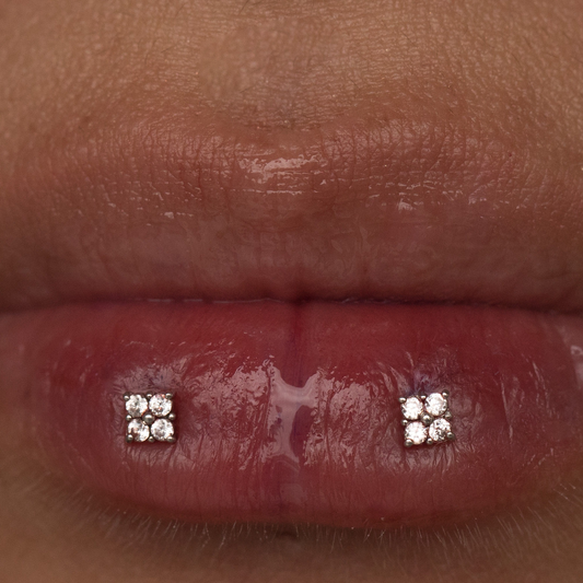 Divinity Metals 14k Solid Gold Threadless Celestial Ends