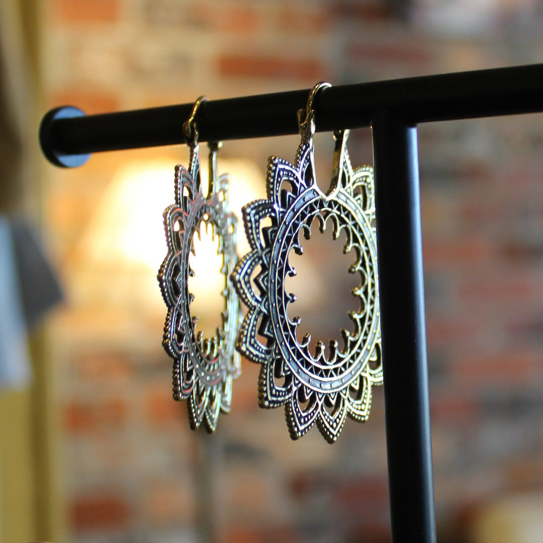 People's Jewelry Brass Graboid Hangers (Pair)