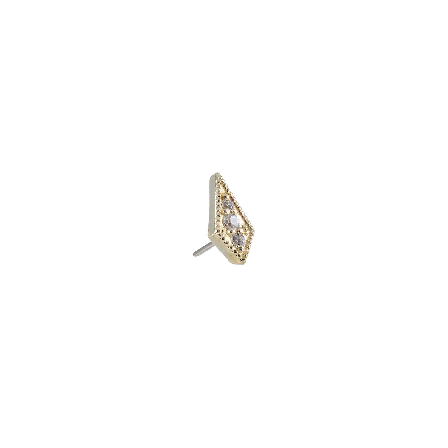 Divinity Metals 14k Solid Gold Threadless Pura Vida Ends