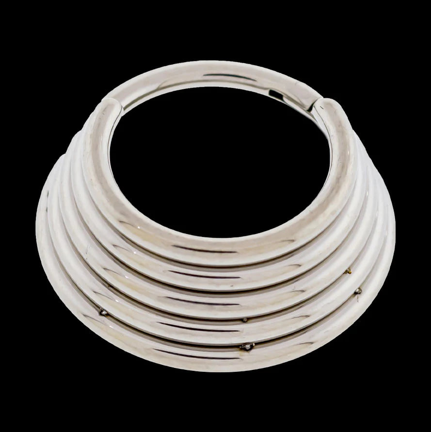 Khrysos Titanium 16 Gauge Array Hinged Segment Rings