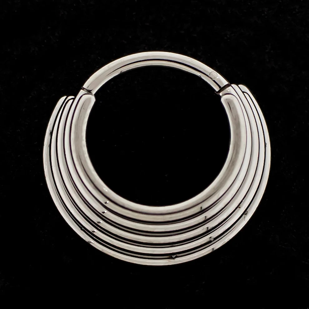 Khrysos Titanium 16 Gauge Array Hinged Segment Rings
