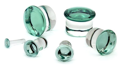 Glasswear Studios Caribbean Blue Single Flare Premium ColorFront Plugs