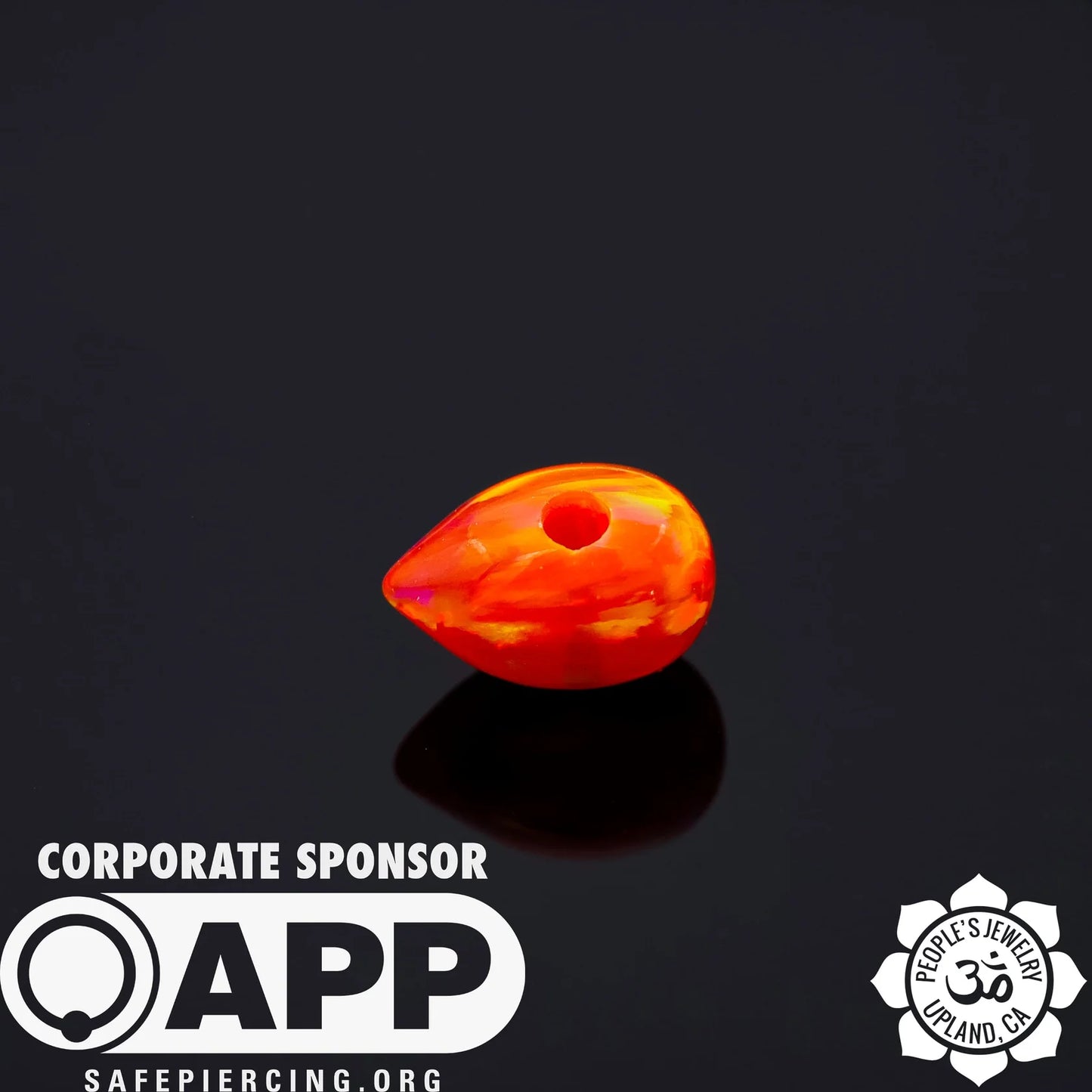 People's Jewelry Synthetic Opal and Stone Captive Bullets