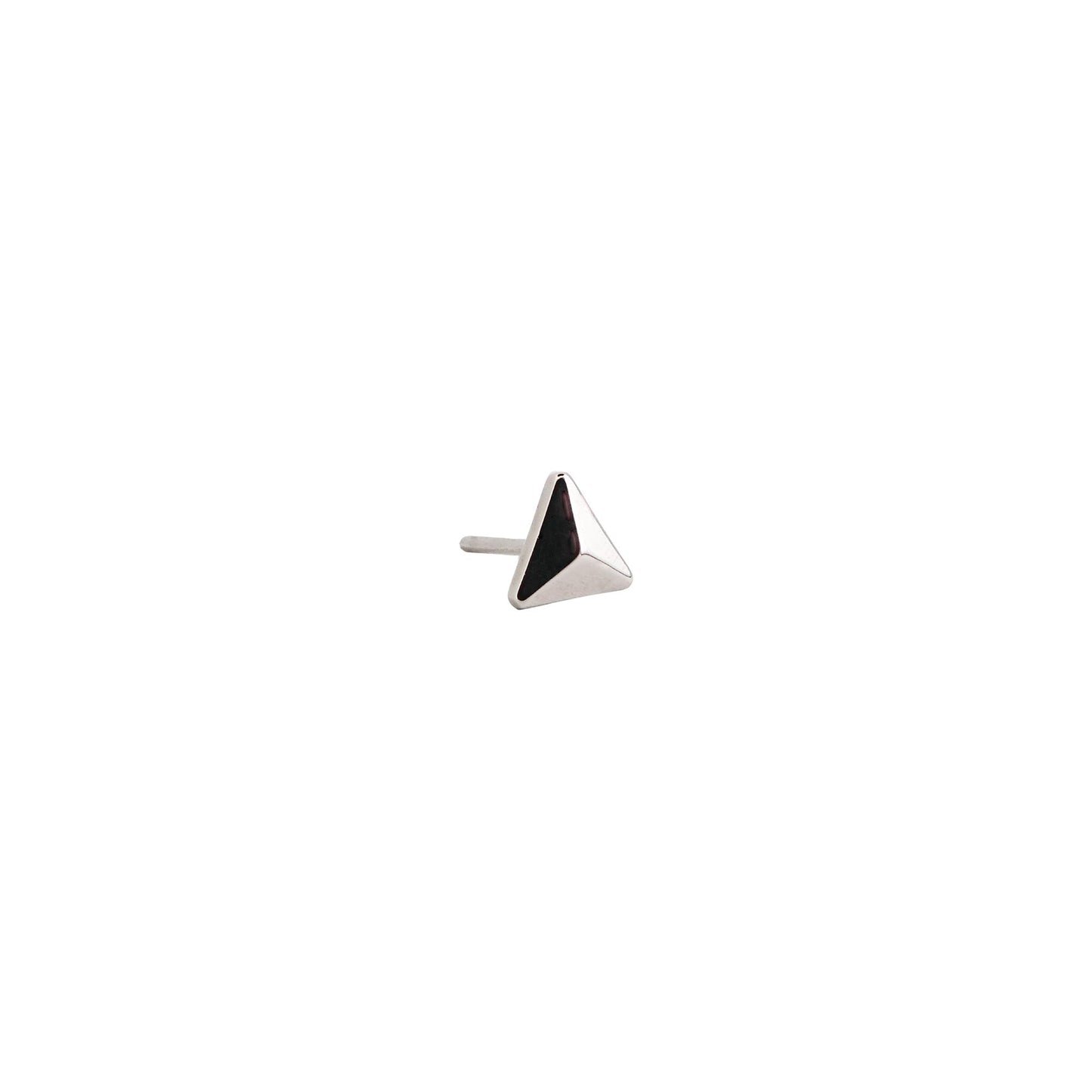 Divinity Metals Titanium Threadless 4mm Pyramid Ends