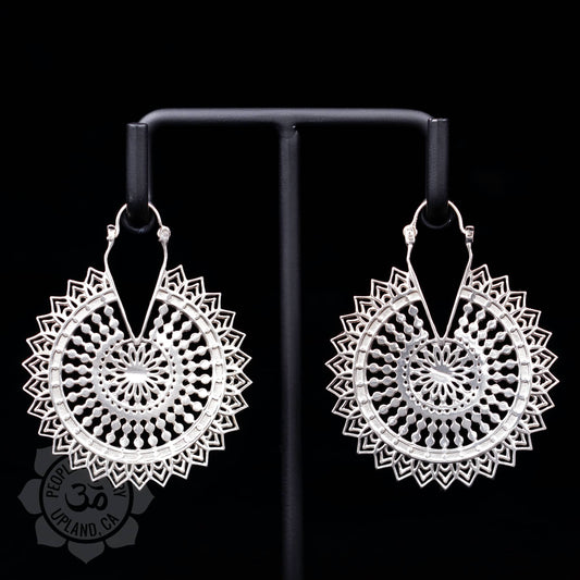 People's Jewelry Brass Mandala Hangers (Pair)