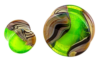 Glasswear Studios Wood Resin Plugs
