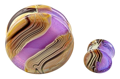 Glasswear Studios Wood Resin Plugs