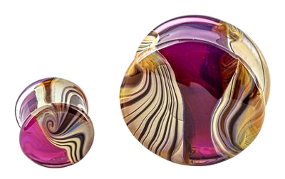 Glasswear Studios Wood Resin Plugs