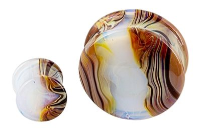 Glasswear Studios Wood Resin Plugs
