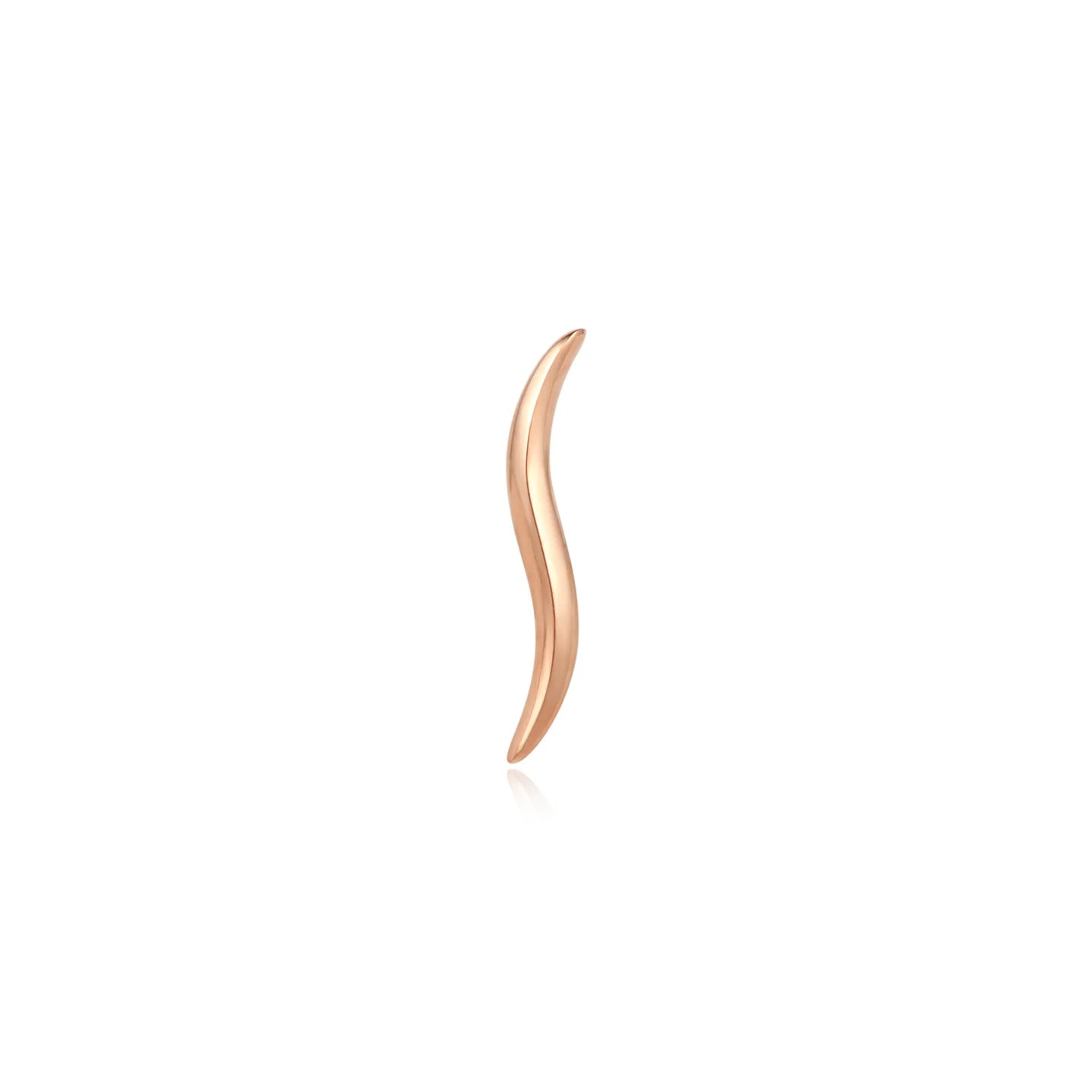 Ember Body Jewelry 14k Solid Gold Wavelength Ends