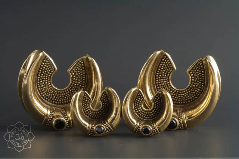 People's Jewelry Brass Flower Spreaders