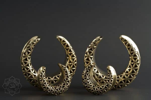 People's Jewelry Brass Geometric Spreaders