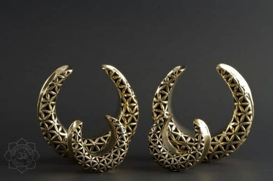 People's Jewelry Brass Geometric Spreaders