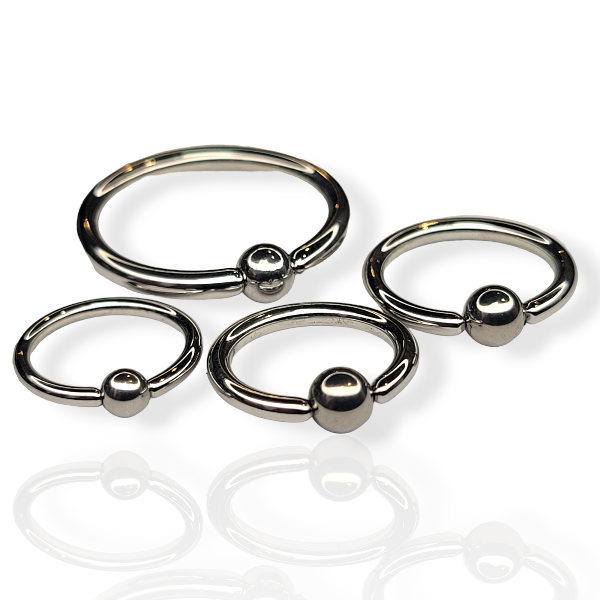 Body Circle Designs Niobium Captive Bead Rings
