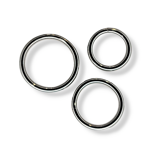 Body Circle Designs Niobium Seam Rings