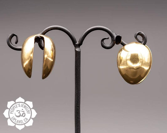 People's Jewelry Brass Spade Weights (Pair)