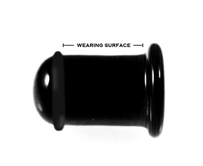 Glasswear Studios 2.7mm & 3mm Flat Standard Flare Plugs