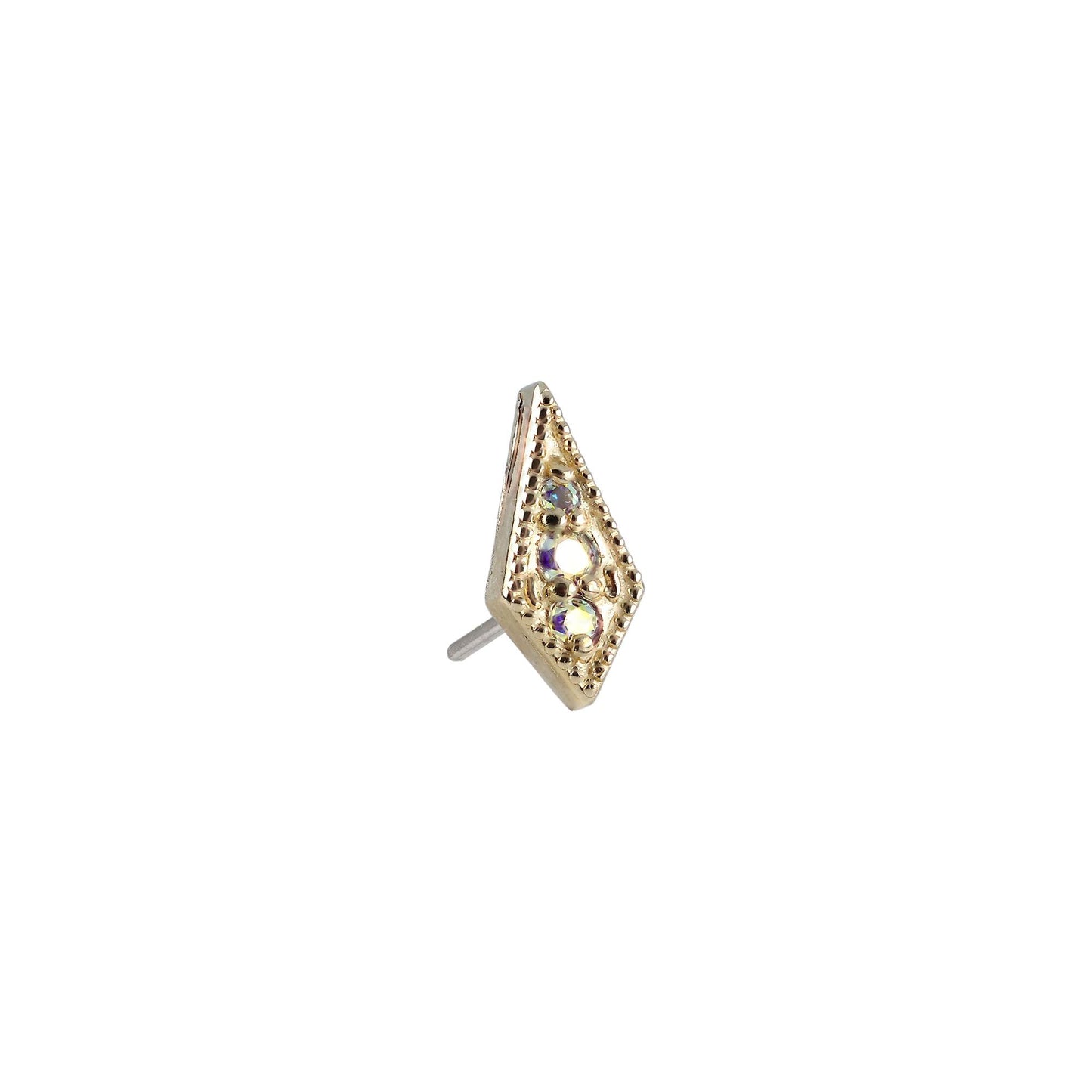Divinity Metals 14k Solid Gold Threadless Pura Vida Ends