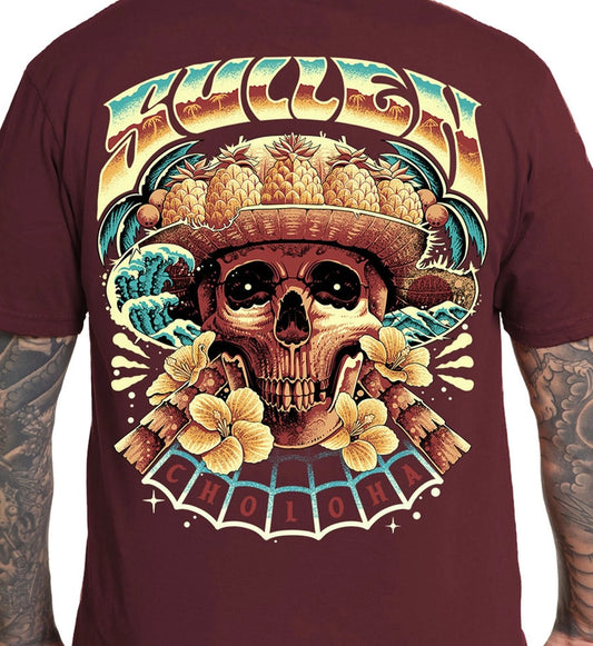 Sullen Skulloha Tawney Port Premium T-Shirt