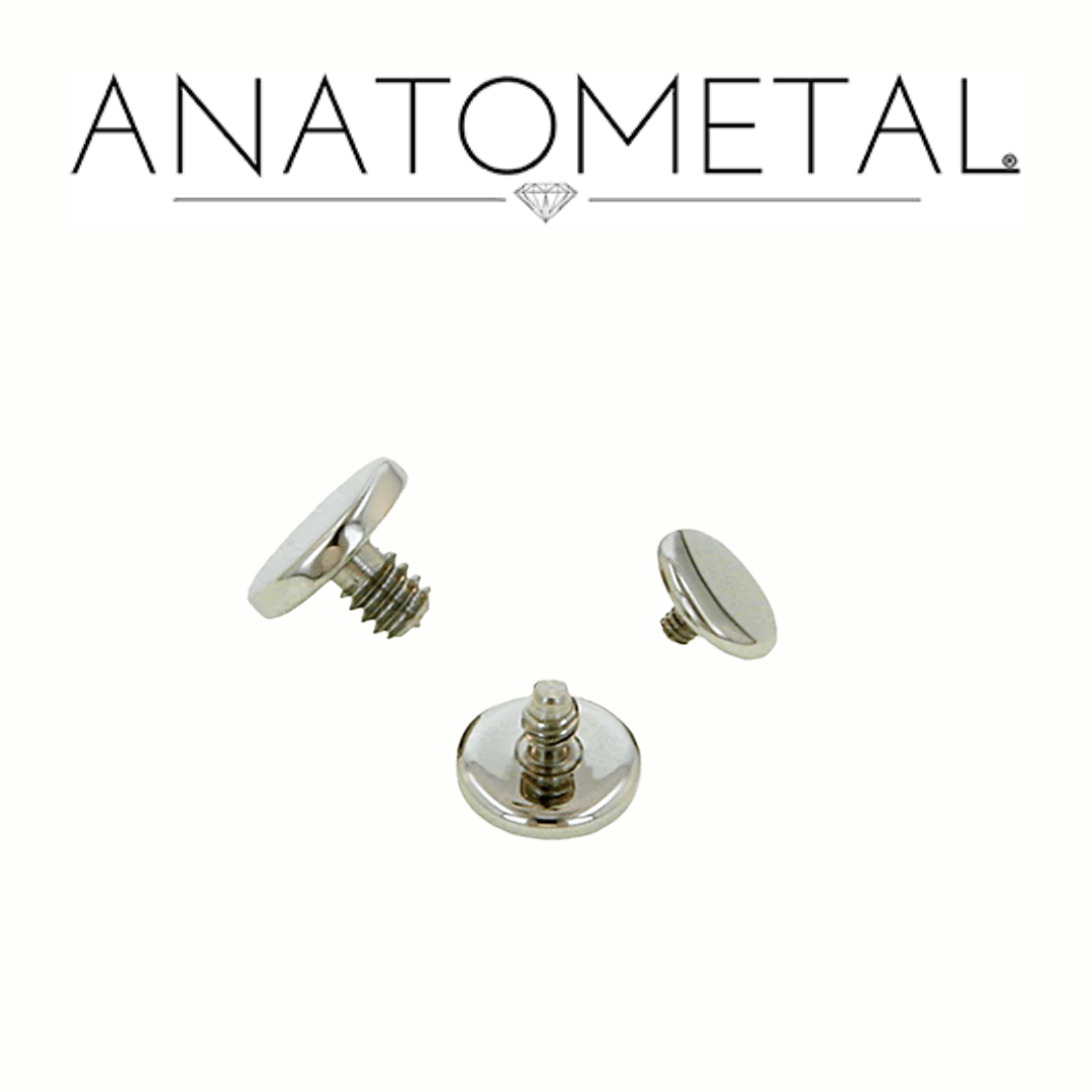 Anatometal Titanium Threaded Disk Ends