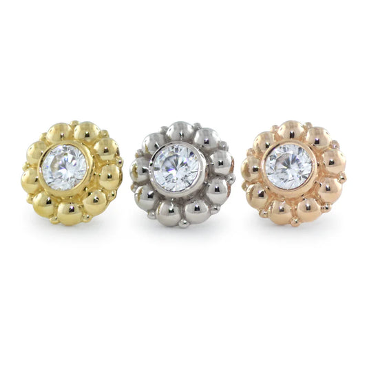 NeoMetal 18k Solid Gold Threadless Kumo Ends