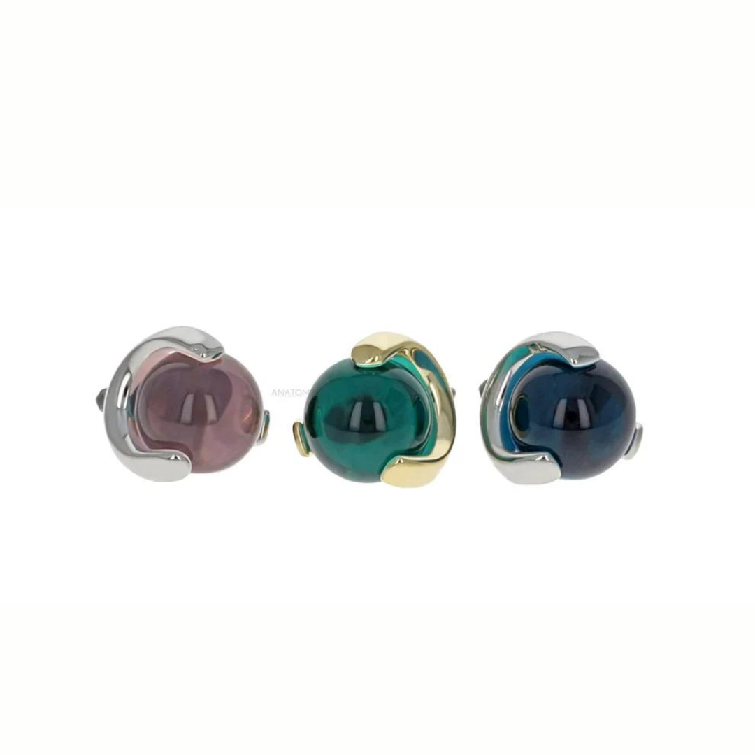 Anatometal Titanium Threaded 18/16 Gauge 3mm 3 Claw-Set Ends