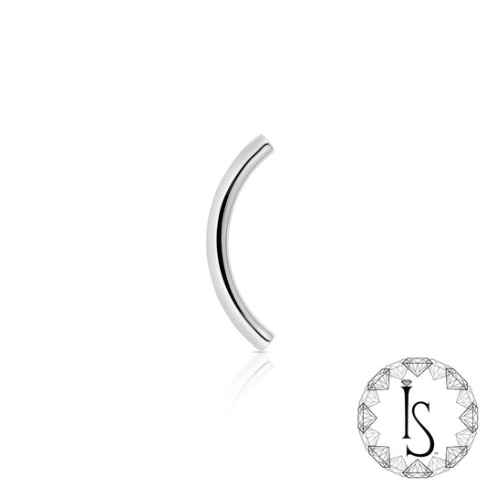 Industrial Strength Titanium Threaded Curved Shafts