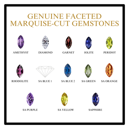 Anatometal 18k Solid Gold Fanfare 3 Ends (Right)