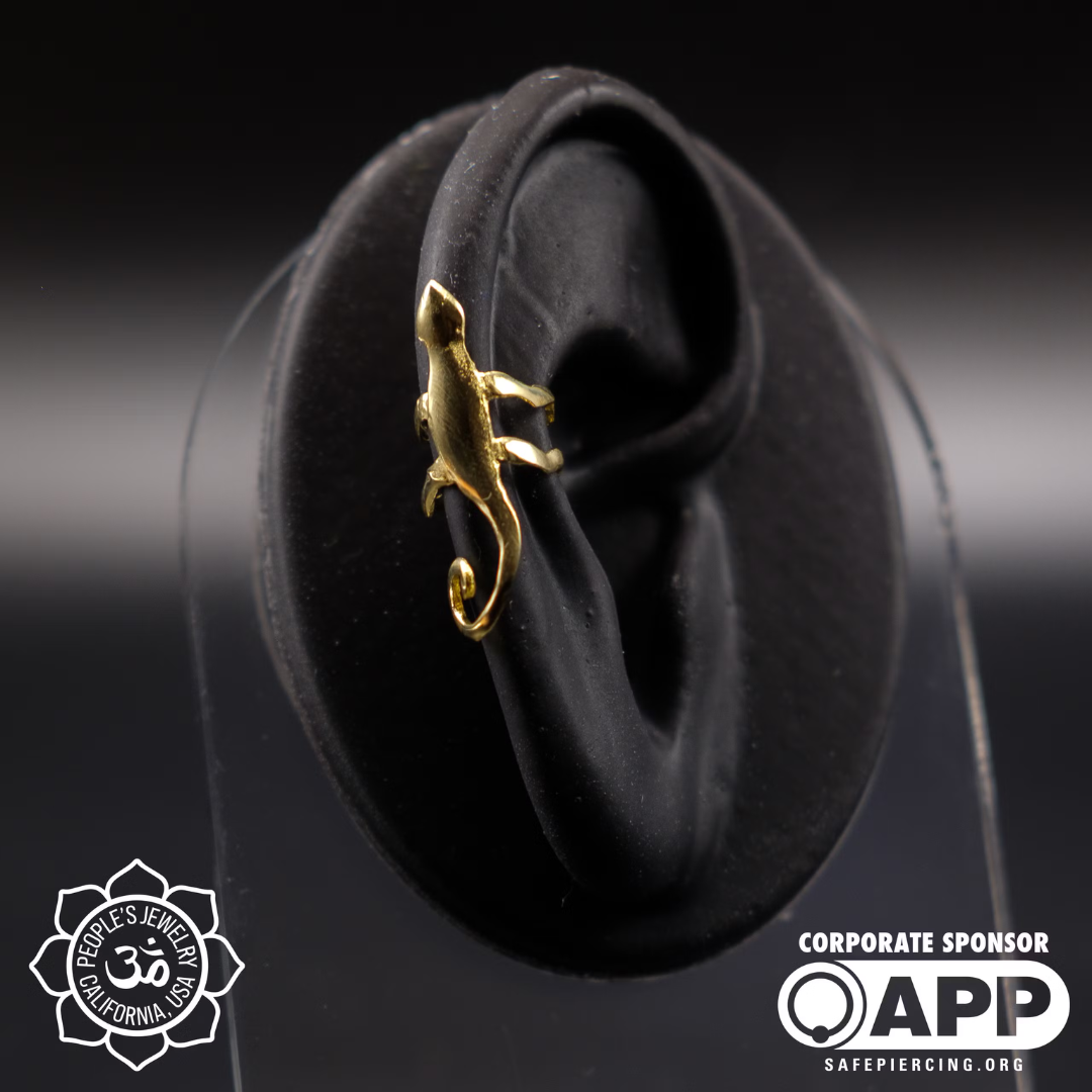 People's Jewelry Brass Ear Cuffs