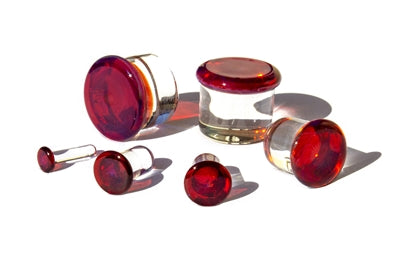 Glasswear Studios 2-4mm Single Flare ColorFront Plugs