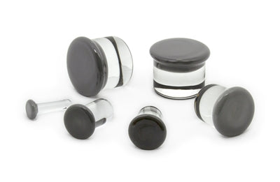 Glasswear Studios 2-4mm Single Flare ColorFront Plugs