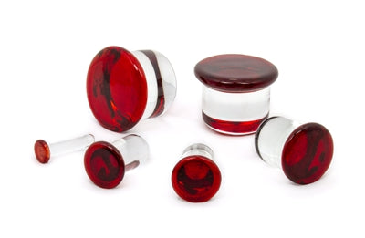 Glasswear Studios 2-4mm Single Flare ColorFront Plugs