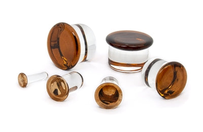 Glasswear Studios 2-4mm Single Flare ColorFront Plugs