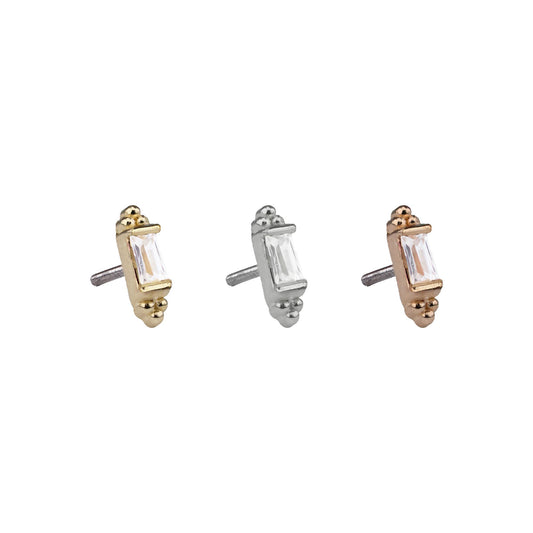Divinity Metals 14k Solid Gold Threadless Del Rey Ends