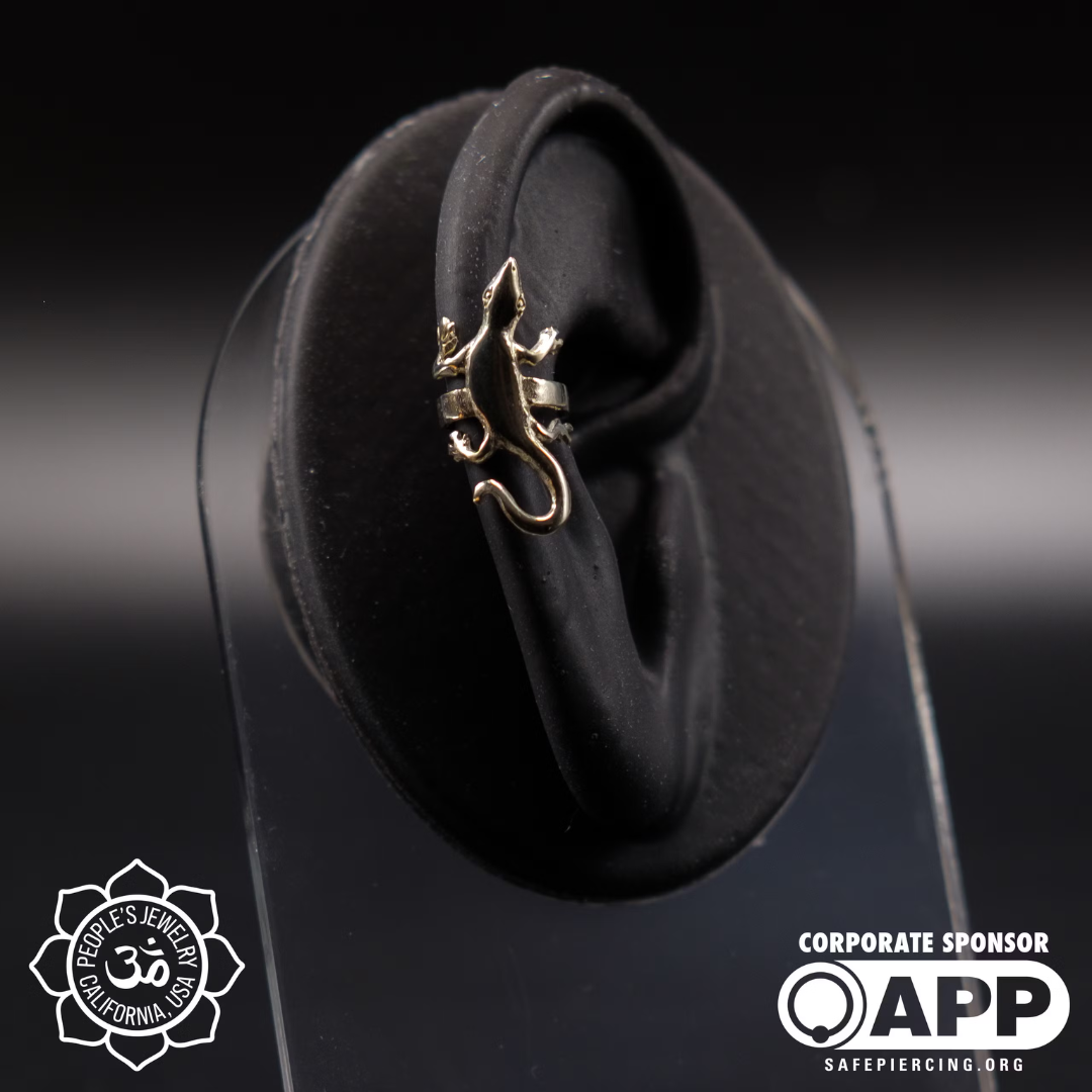 People's Jewelry Brass Ear Cuffs