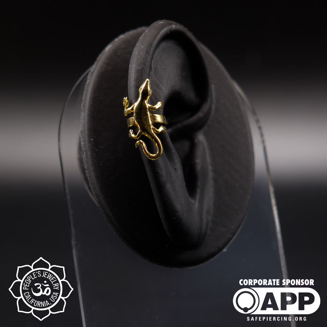 People's Jewelry Brass Ear Cuffs