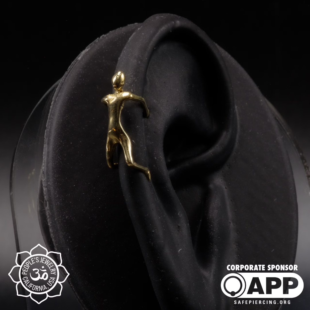 People's Jewelry Brass Ear Cuffs