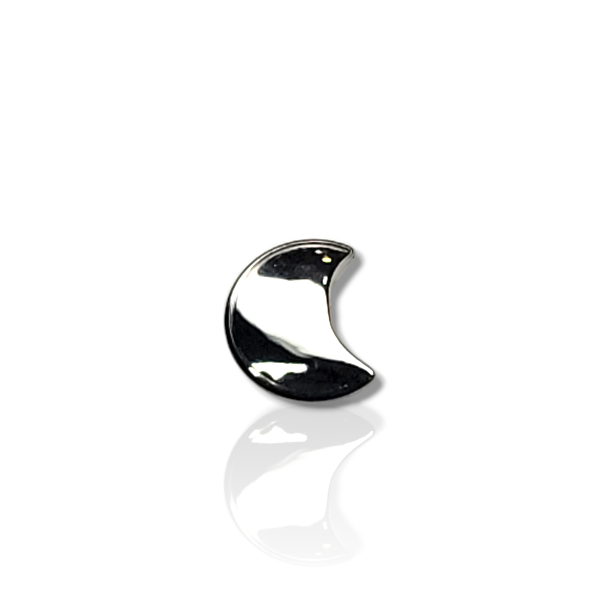 Body Circle Designs Titanium Threadless Half Moon Ends